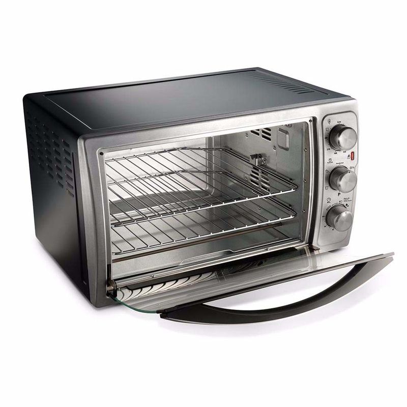 Horno de mesa eléctrico Oster TSSTTVFDMAF 42L plateado 127V