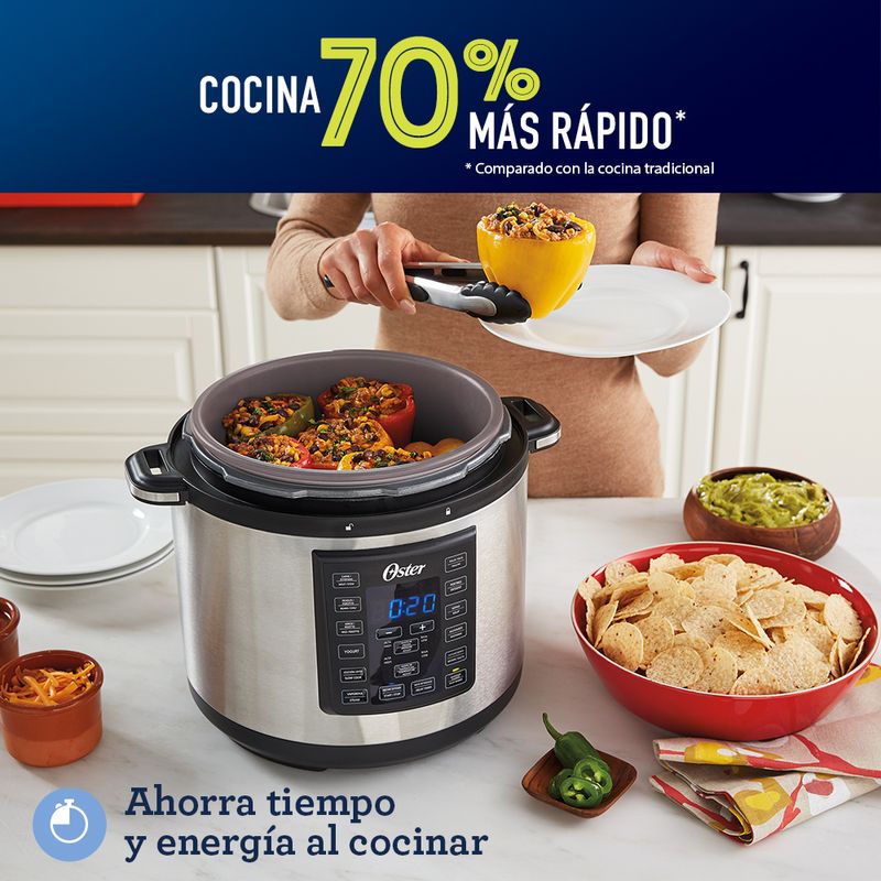 Manual de instrucciones de la olla de cocción lenta digital Crockpot  CSC063X 7.5L