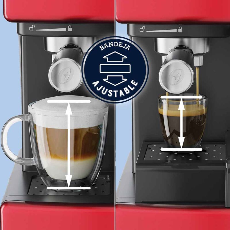 Cafetera automática de espresso plateada Oster® PrimaLatte