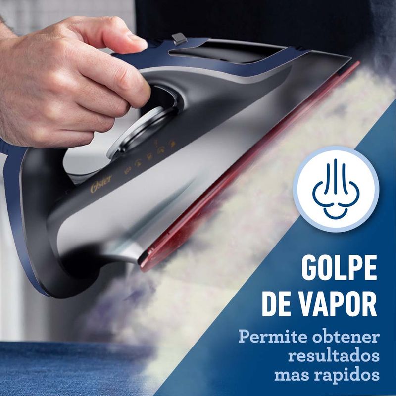 ForMe Plancha de Ropa Vapor 1600W Suela Antiadherente I