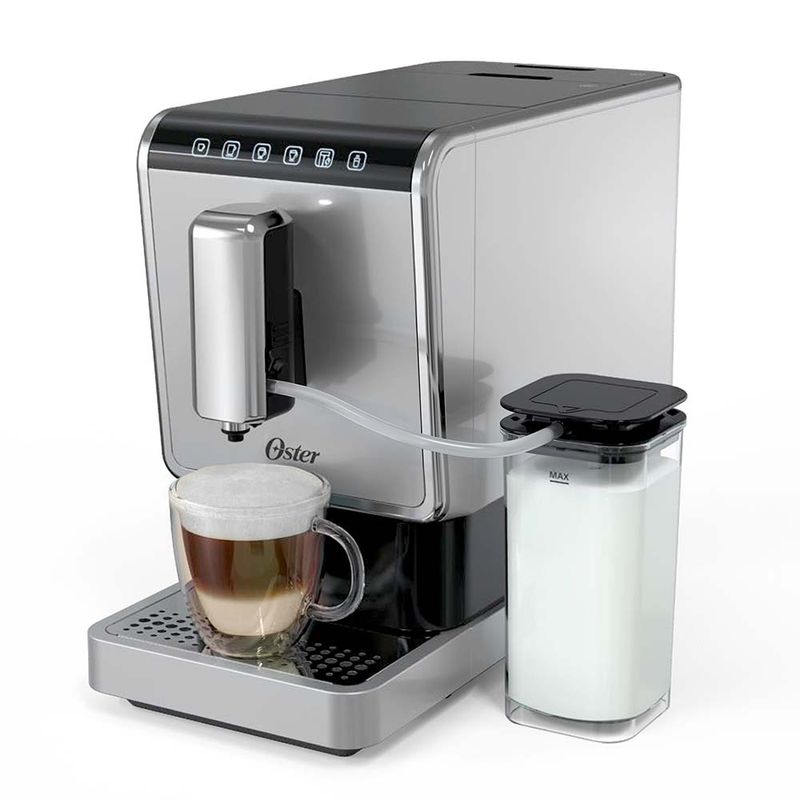 Cafetera super automática para espresso de 20 bar de presión BVSTEM8100 -  Oster