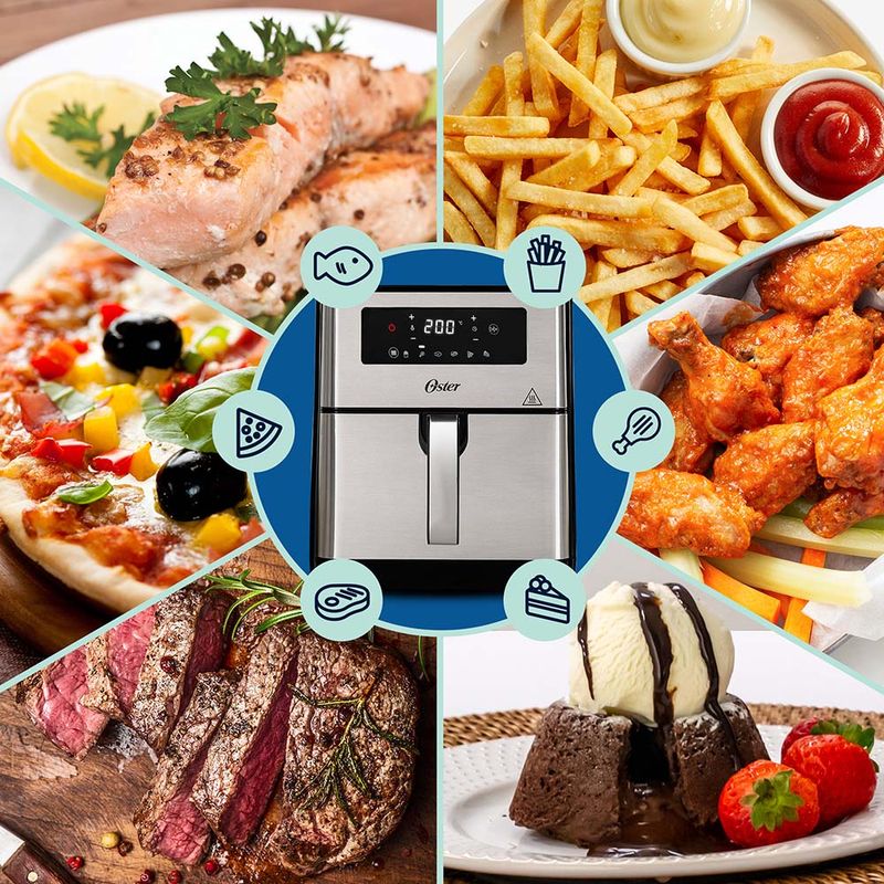 Freidora de Aire Sin Aceite Oster® 9 Litros Air Fryer OSTER