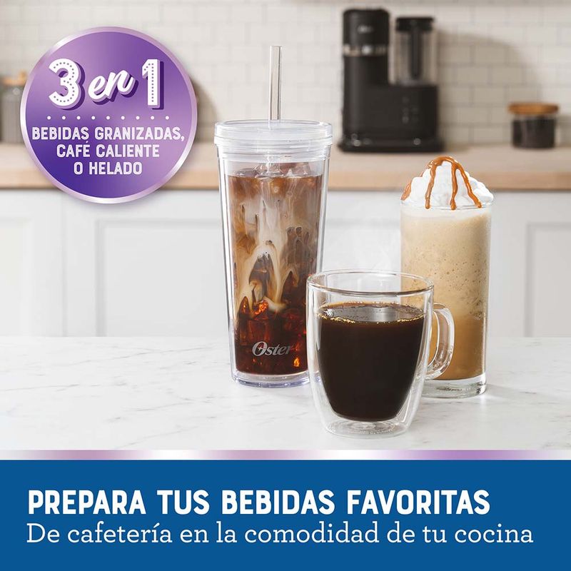 Cafetera frappé Oster® con licuadora BVSTDC03B