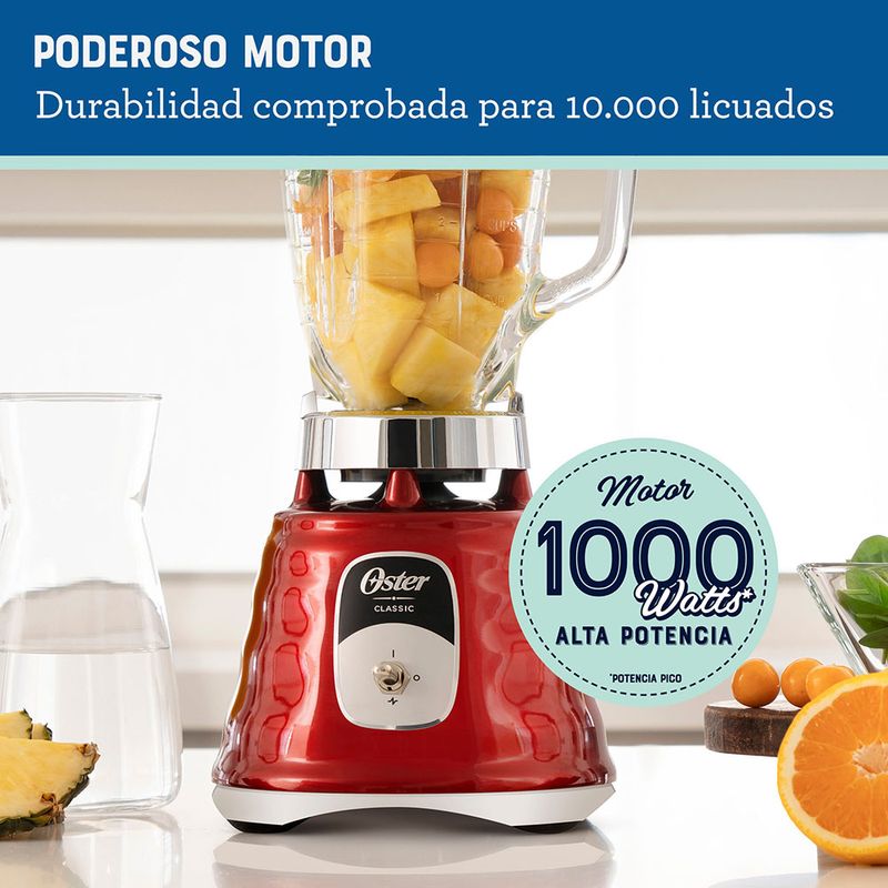 Licuadora Oster 4126-13 1 Velocidad Vaso de Vidrio Oster 4126-13 Licuadora  de 1 velocidad