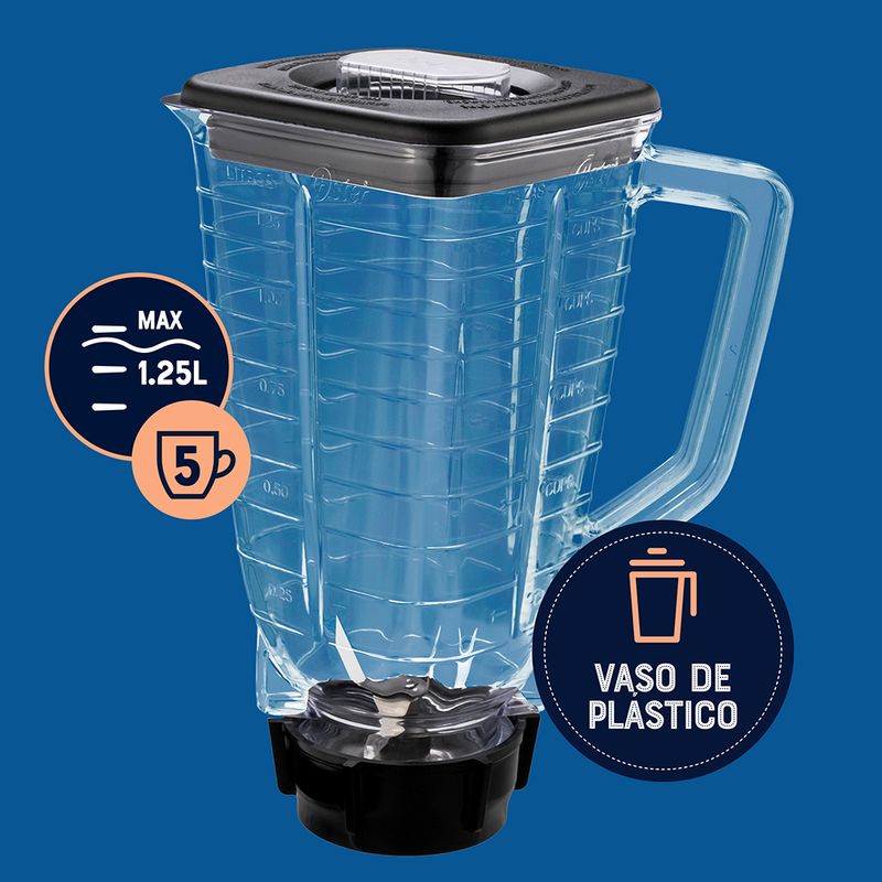 Vaso plastico 2025 de licuadora oster