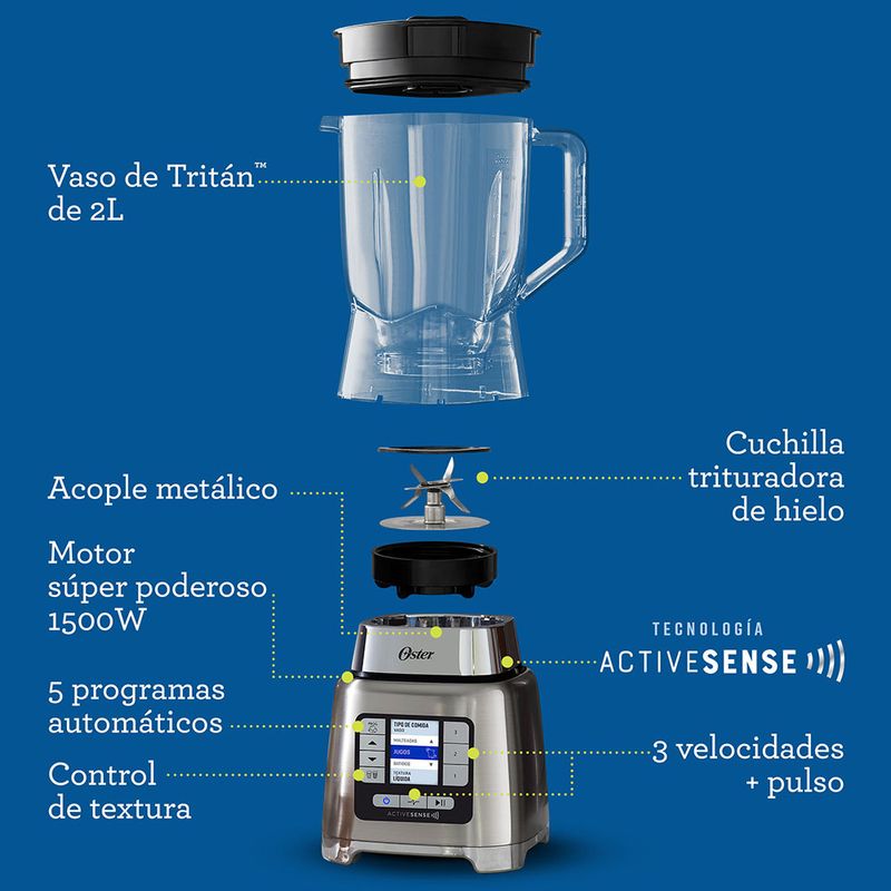 Licuadora active sense sale