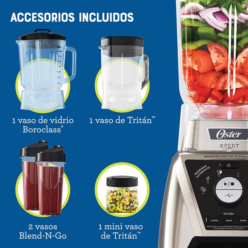 Mini vaso de 2025 vidrio para licuadora oster