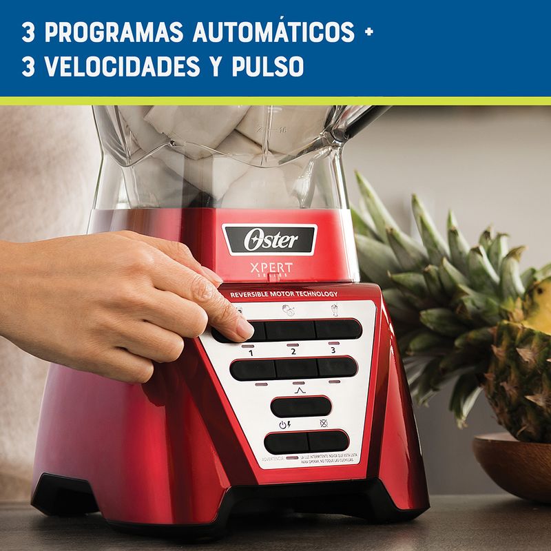 Licuadora Oster Xpert Series Personal 3 Vasos 2 Velocidades