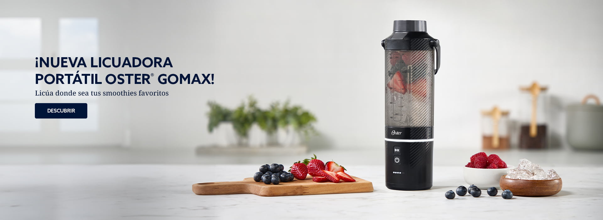  Licuadora Portátil Oster GoMAX